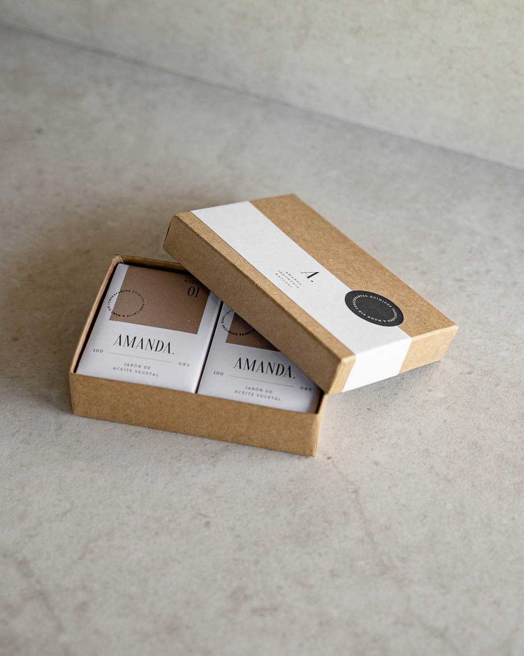 Jabones Amanda - caja de 2 - Imagen 2
